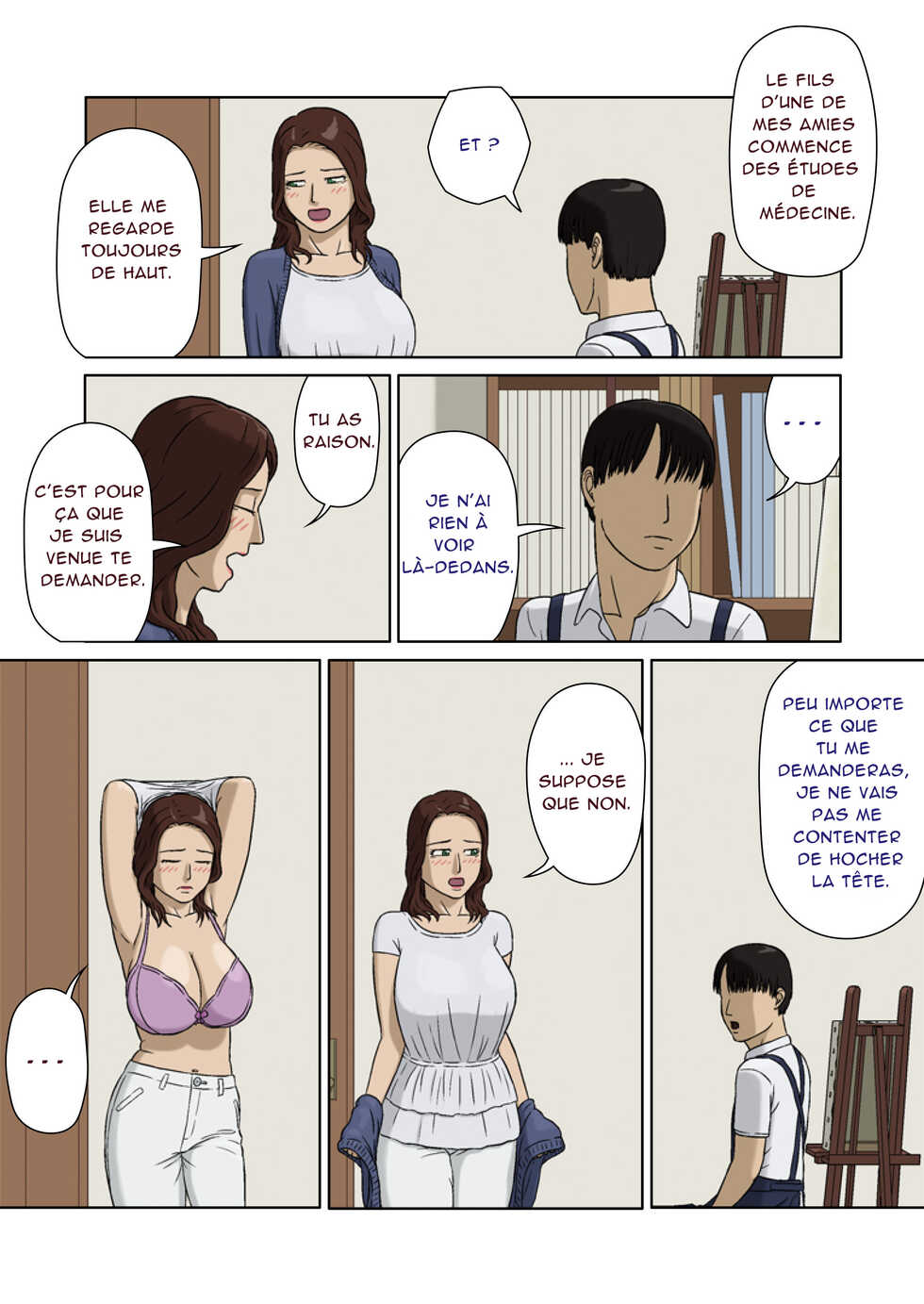 [Izayoi no Kiki] Boshi Soukan ~Haha no Onegai~ sollicitation d'une mère incestueuse [O-S][FR][Decensured] - Page 3