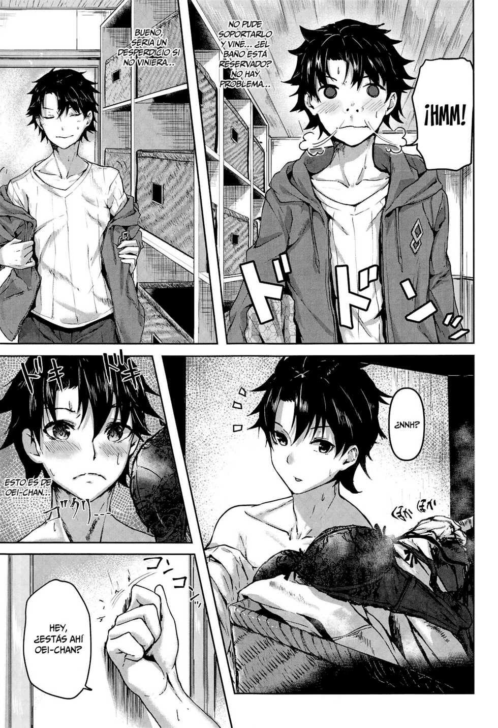 (C95) [Sawaraya Shoten (Sahara Gensei)] Jirashi Jouzu no Oei-san (Fate Grand Order) [Spanish] [Chunchunmaru Translations] - Page 8