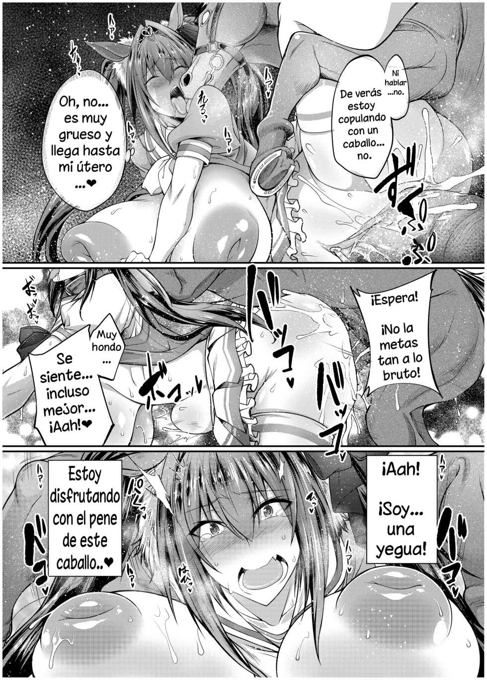 [Zensoku Rider (Tenzen Miyabi)] Juukan Musume Uma Koubi Derby (Uma Musume Pretty Derby) [Spanish] [Uncensored] [Digital] - Page 13