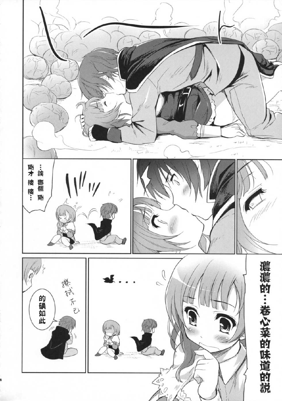 (C76) [Ngmyu (Tohgarashi Hideyu)] Cabbage (Rorona no Atelier ~Arland no Renkinjutsushi~) [Chinese] [枫色汉化组] - Page 7