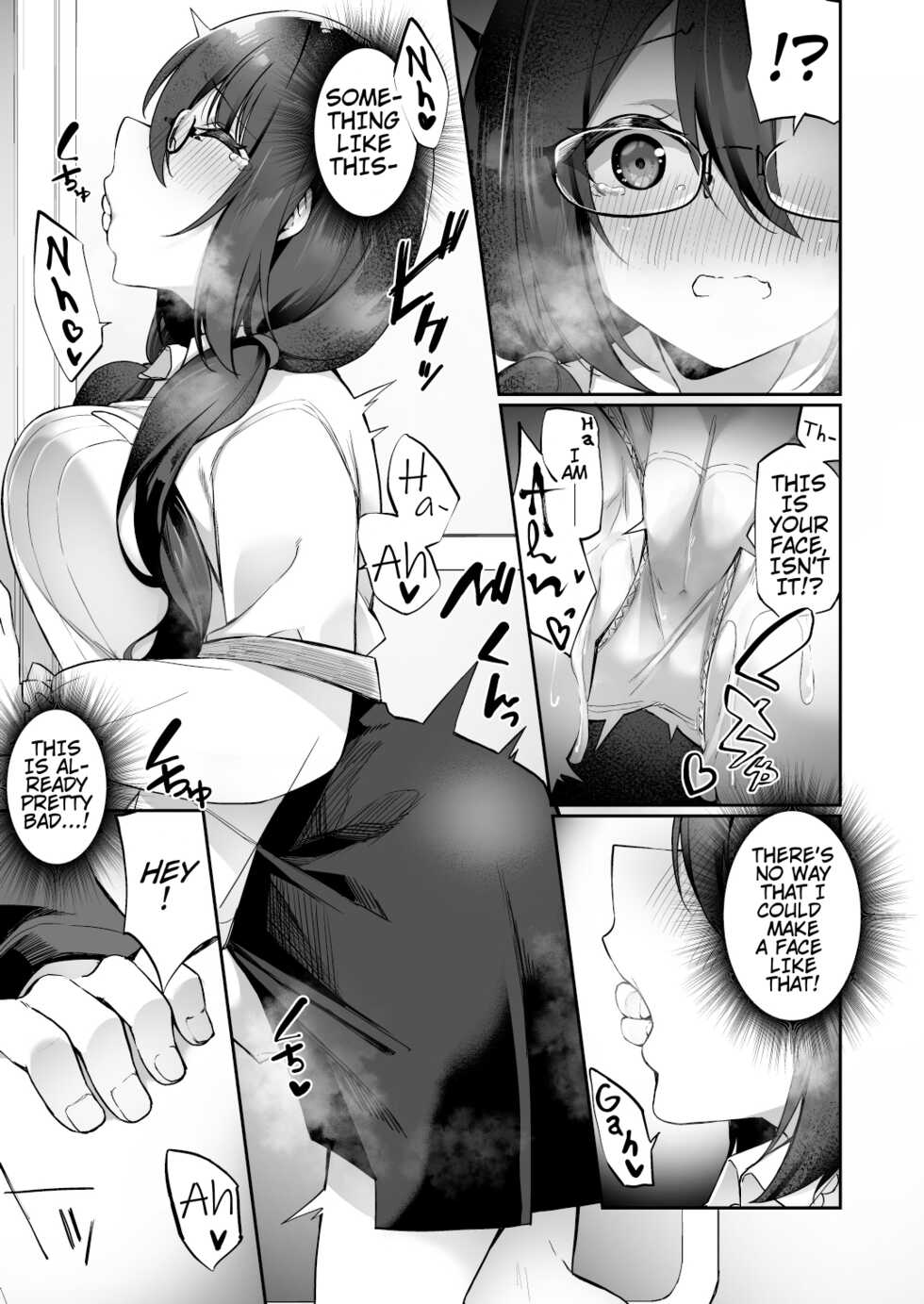 [Amuai Okashi Seisakusho (Kanmuri)] I Switched Bodies with my Large-Breasted Yandere Junior Who is Aroused Just by Hearing the Sound of My Voice! [English] [Round Circle Translation Group] - Page 16