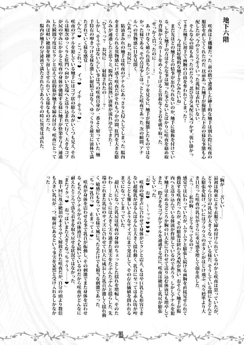 (Reitaisai 19) [Reverse Noise (Yamu)] Sakuya vs Erotic Trap Re:TRY  (Touhou Project) - Page 14