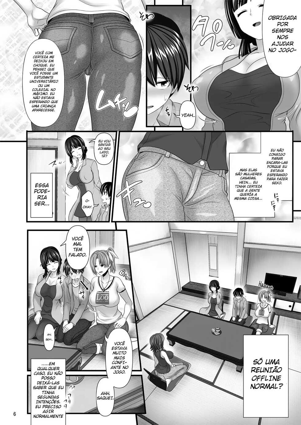 [Makino Eki (Makinosaka Shinichi)] Hitozuma SeFri [Portuguese-BR] [Gill] - Page 6