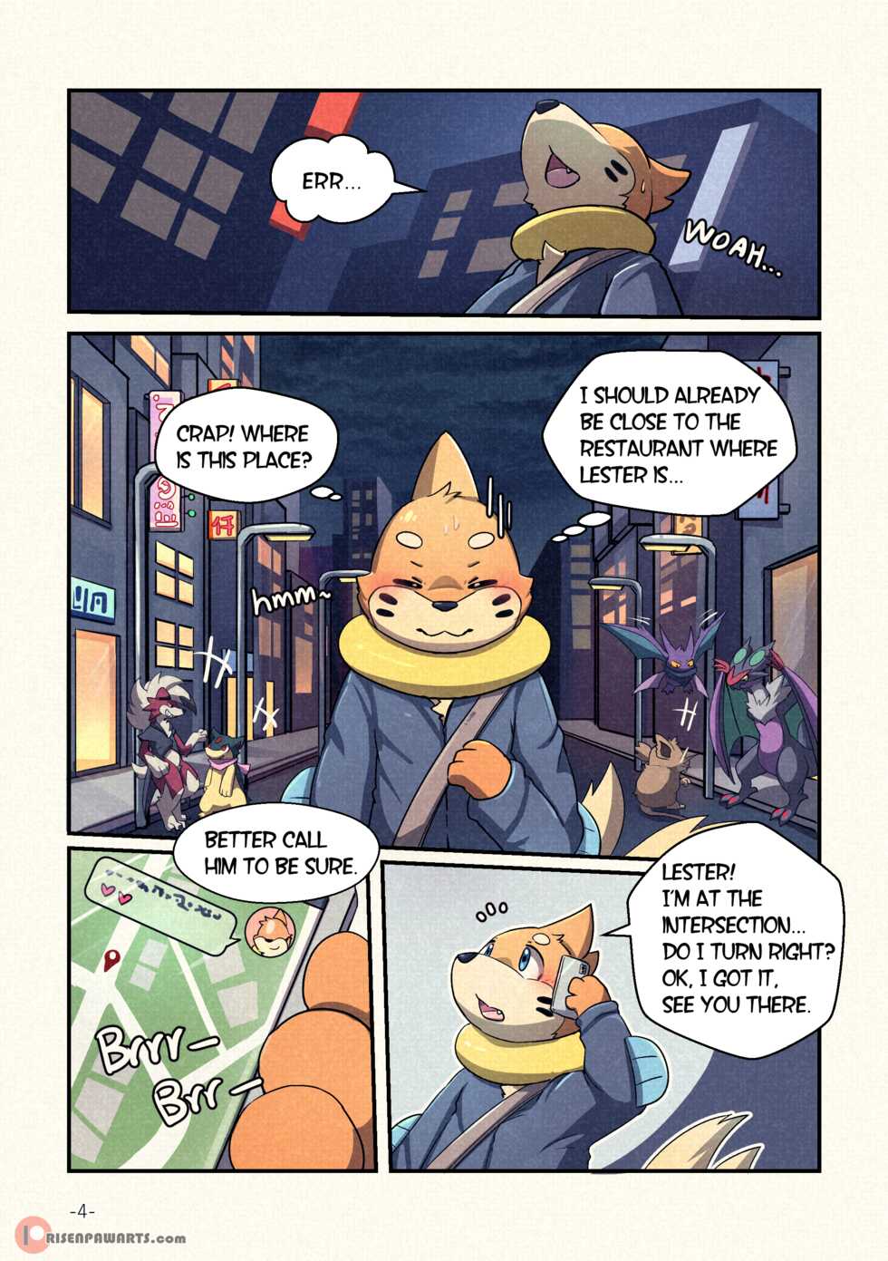 [RisenPaw] The Fulll Moon Part 2 (Pokemon) (In progress) - Page 2