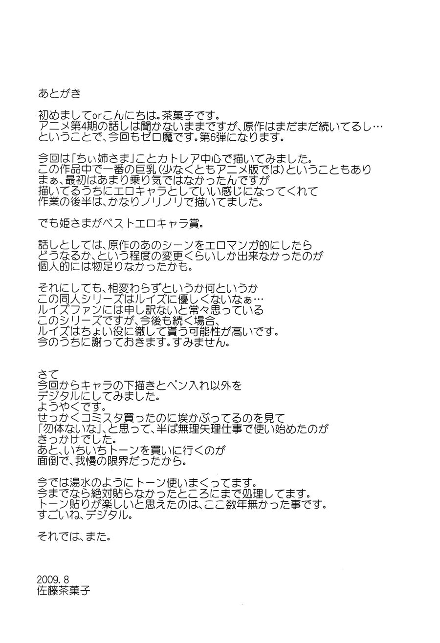 (C76) [G-SCAN CORP. (Satou Chagashi)] Le beau maitre 6 (Zero no Tsukaima) [Chinese] [時空漢化組] - Page 28