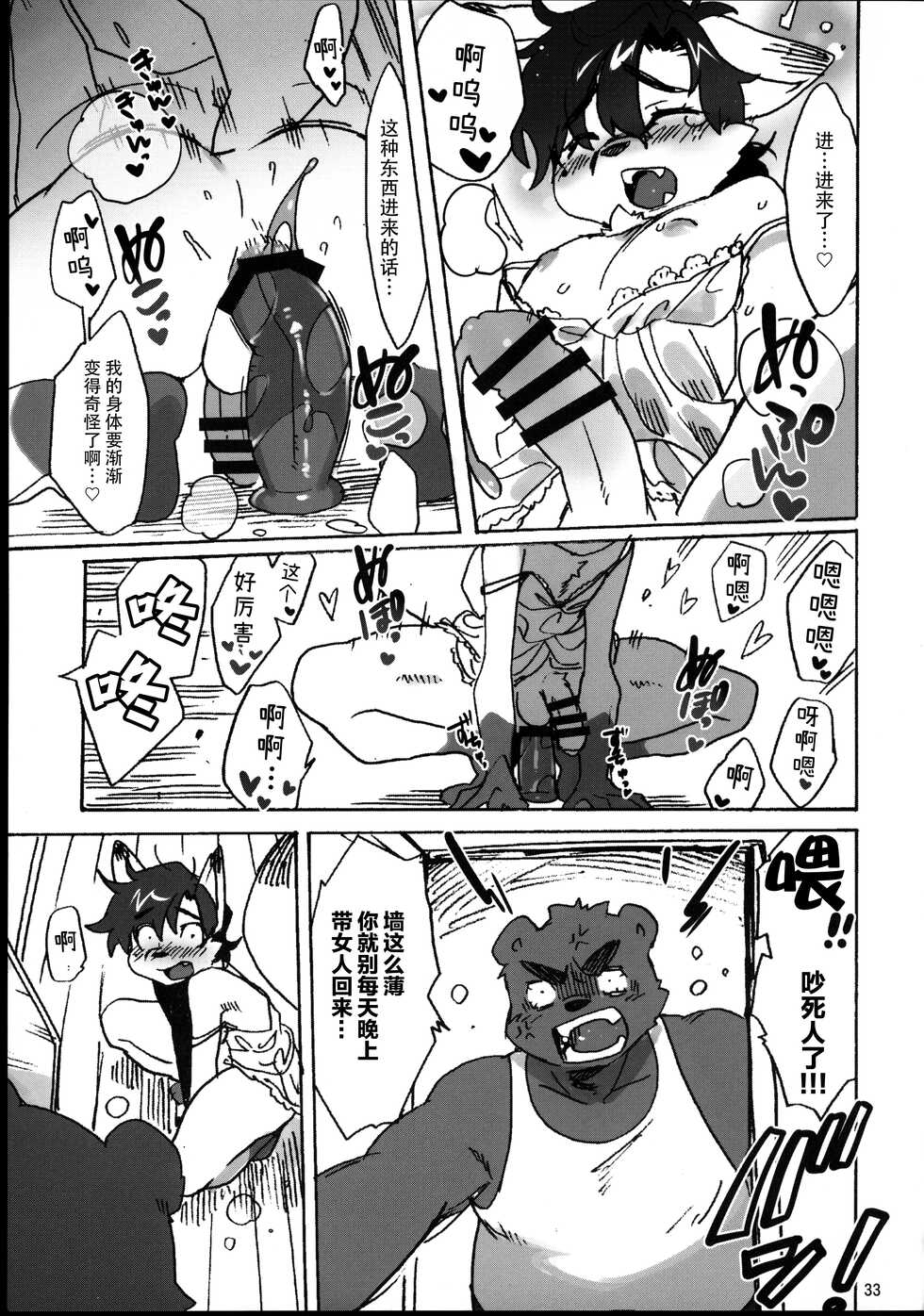 (Kemoket 11) [Mayoineko (Various)] Kemo Otokonoko Lovers 2022 [Chinese][神州国光社] - Page 32