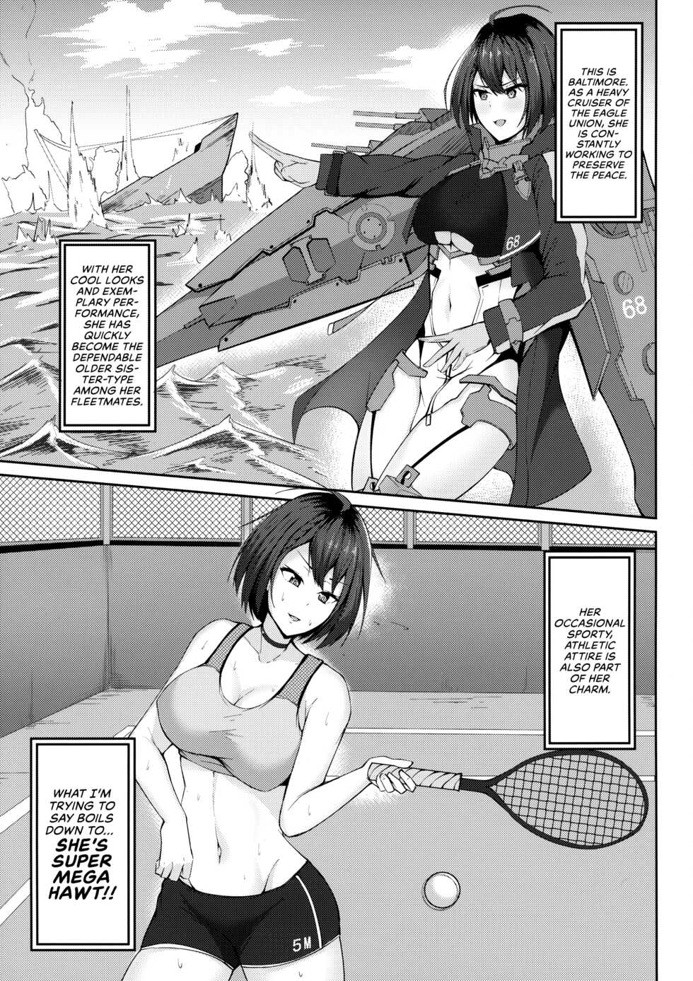 (AC2) [Cyclosabakan (Sabakan)] Baltimore's Cervical Retrofit (Azur Lane) [English] [head empty] - Page 5