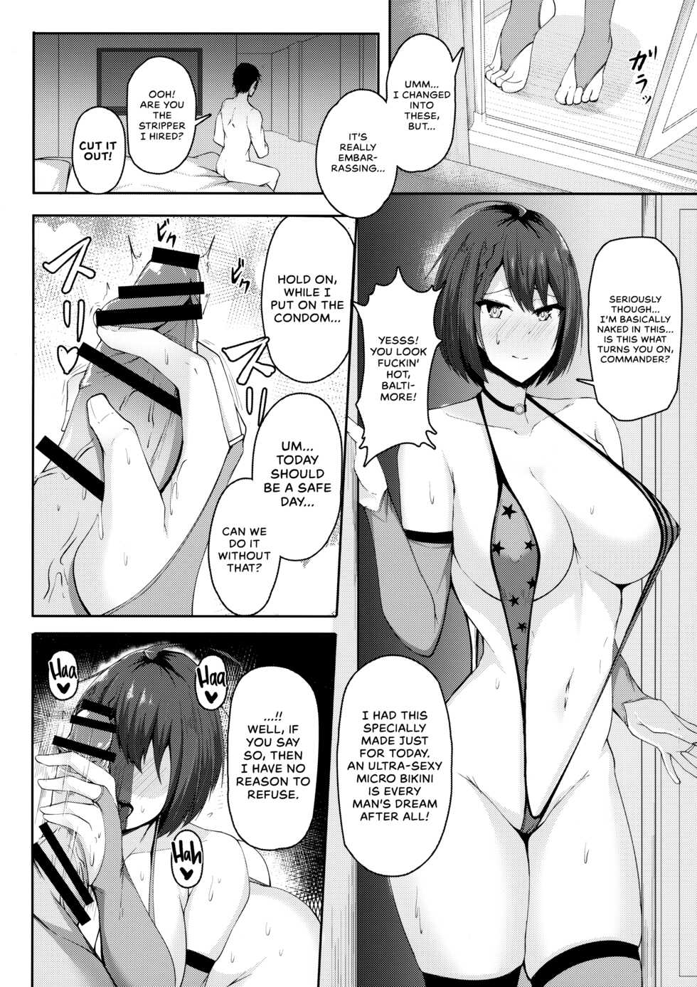 (AC2) [Cyclosabakan (Sabakan)] Baltimore's Cervical Retrofit (Azur Lane) [English] [head empty] - Page 14
