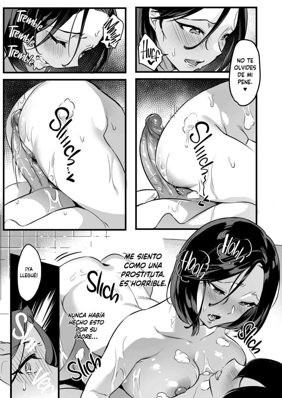 [Hatake no Oniku (Minamoto)] Batsuichi Komochi Zenpen | Divorciado con un Niño Parte 1 [Spanish] [Decensored] [Rakuen & HGnF] [Digital] - Page 24