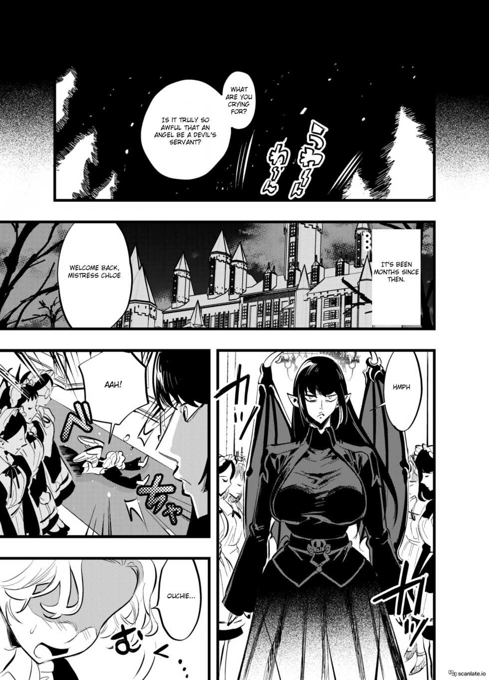 [Tosha Pink (Chimeda)] Futanari Akuma to Moumoku Tenshi | Futanari Devil and the Blind Angel [English] - Page 4