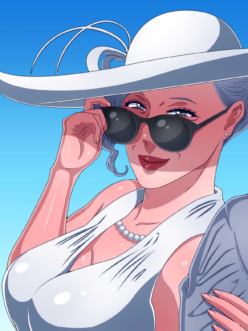 [Kurono Taitsu] Bijin de Model o Yatteru 60-dai no Obaa-chan to Mago no Boku ga Otoko to Onna no Kankei ni Natta - Page 31