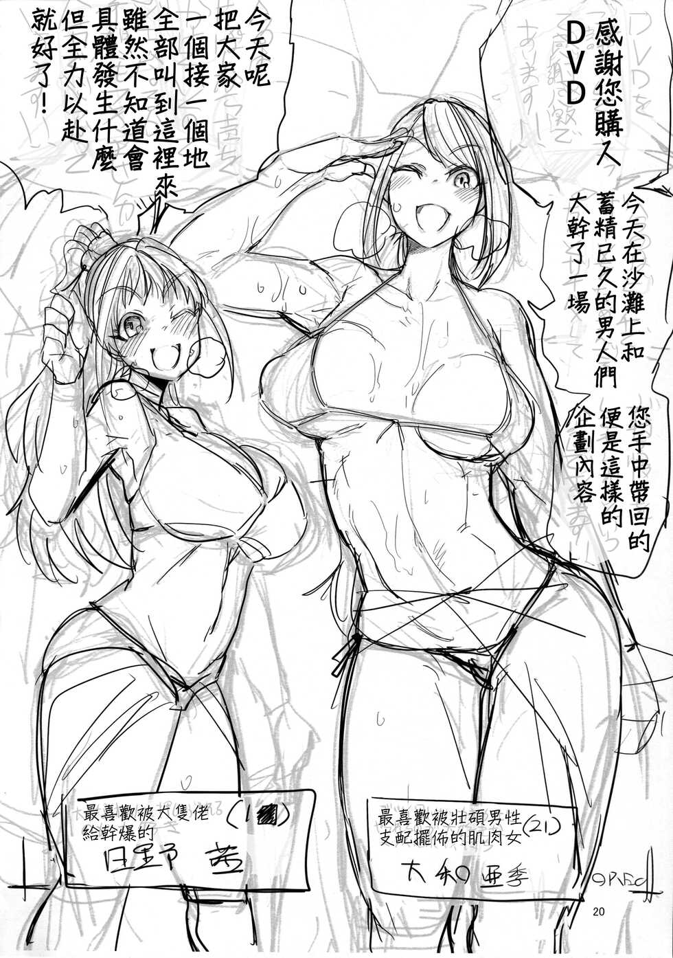 (C93) [Nikutai Gengo Club (Dekosuke)] Bomber x Bomber!! (THE IDOLM@STER CINDERELLA GIRLS) [Chinese] [纯情志保P汉化] - Page 20