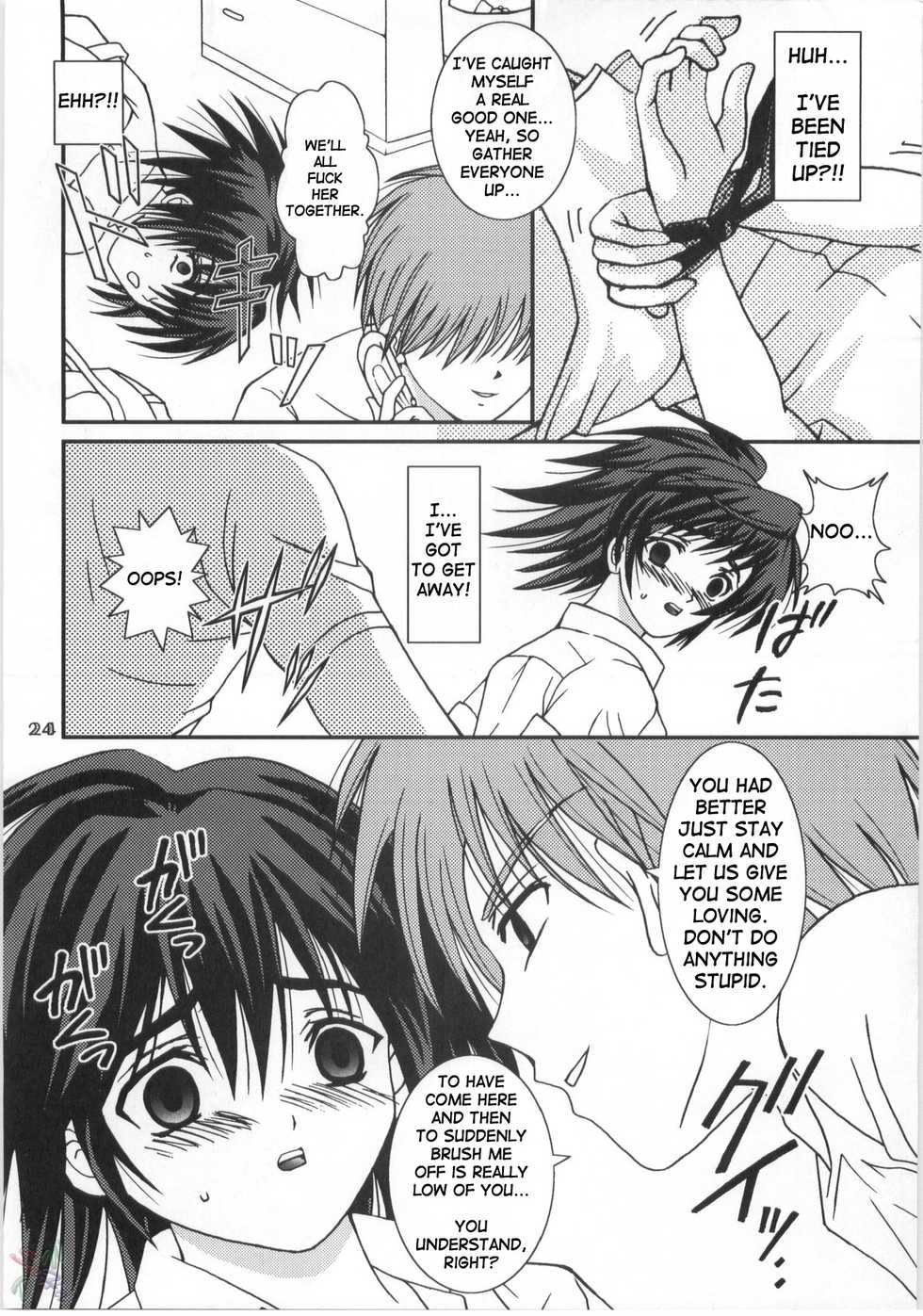 (C67) [PISCES (Hidaka Ryou, Hinase Kazusa)] Mousou Chuuihou (Ichigo 100%) [English] - Page 24