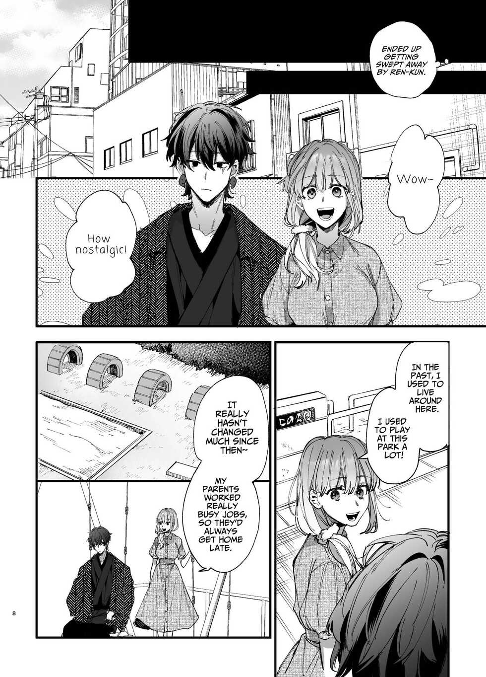[Umenegi Daimyoujin (Umekoppe)] Saikyou Himokuzu Haraiya Ren-kun ni Dakitsubusareru made 2 | Until the Trashiest Boy Toy Exorcist Ren-kun Crushes Me in His Embrace 2 [English] - Page 8
