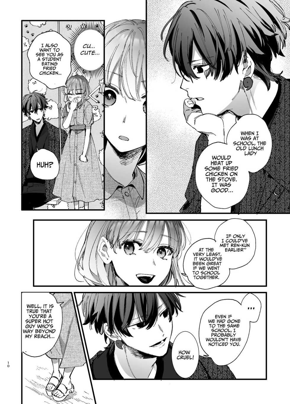 [Umenegi Daimyoujin (Umekoppe)] Saikyou Himokuzu Haraiya Ren-kun ni Dakitsubusareru made 2 | Until the Trashiest Boy Toy Exorcist Ren-kun Crushes Me in His Embrace 2 [English] - Page 10