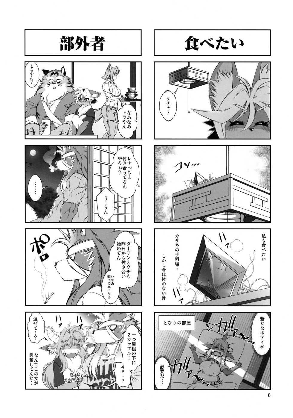 (C100)[Sweet Taste (Amakuchi)] Mahou no Juujin Foxy Rena 14.5 - Page 7