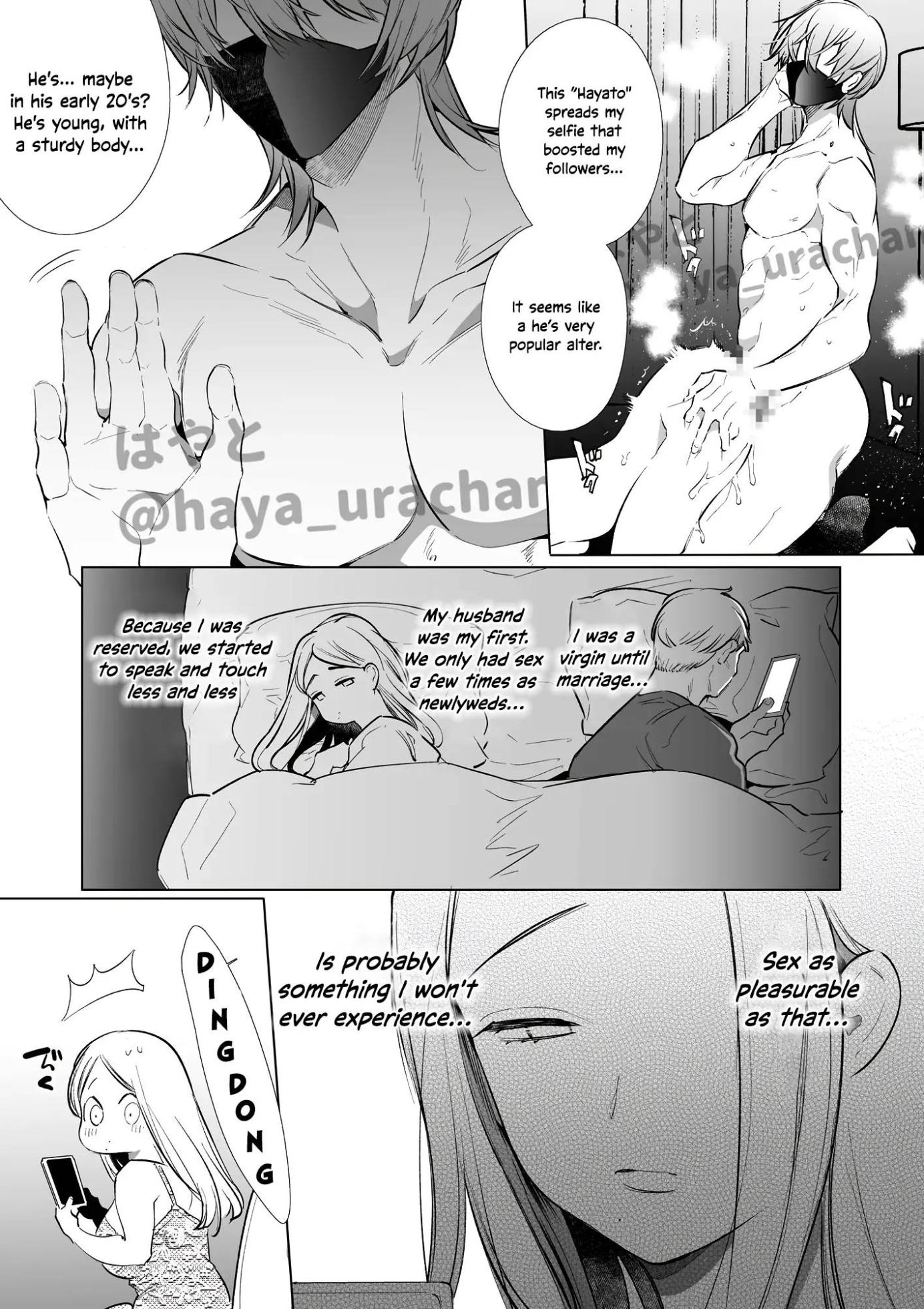 [Yatomomin (Wakita Gojo, Yamamoto Tomomitsu)] Kana-san NTR ~ Degradation of a Housewife by a Guy in an Alter Account ~ [English] (SAOE Translations) [Digital] [Decensored] - Page 10