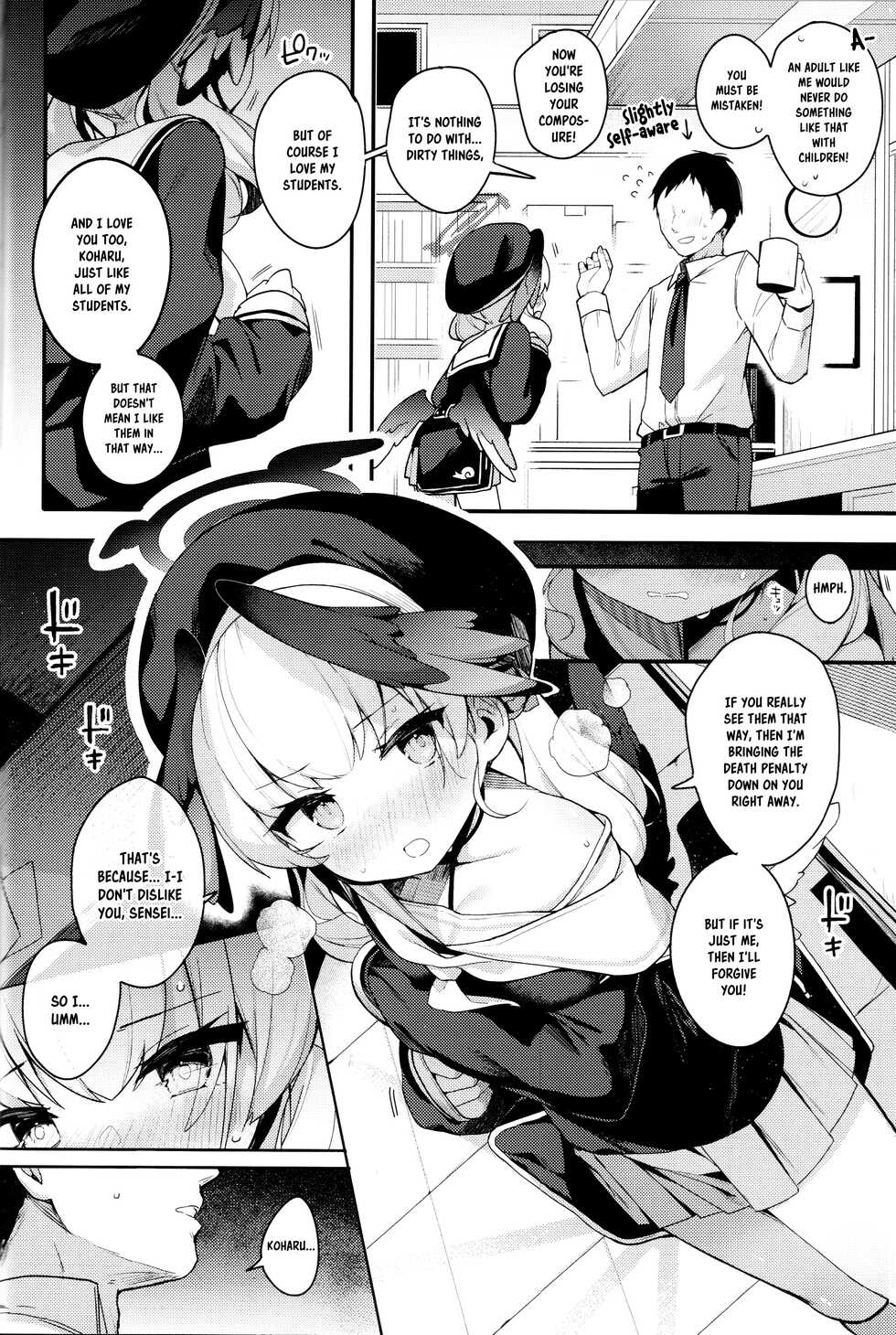 (C100) [Chocolate Synapse (Shika Yuno)] Borderline (Blue Archive) [English] - Page 8