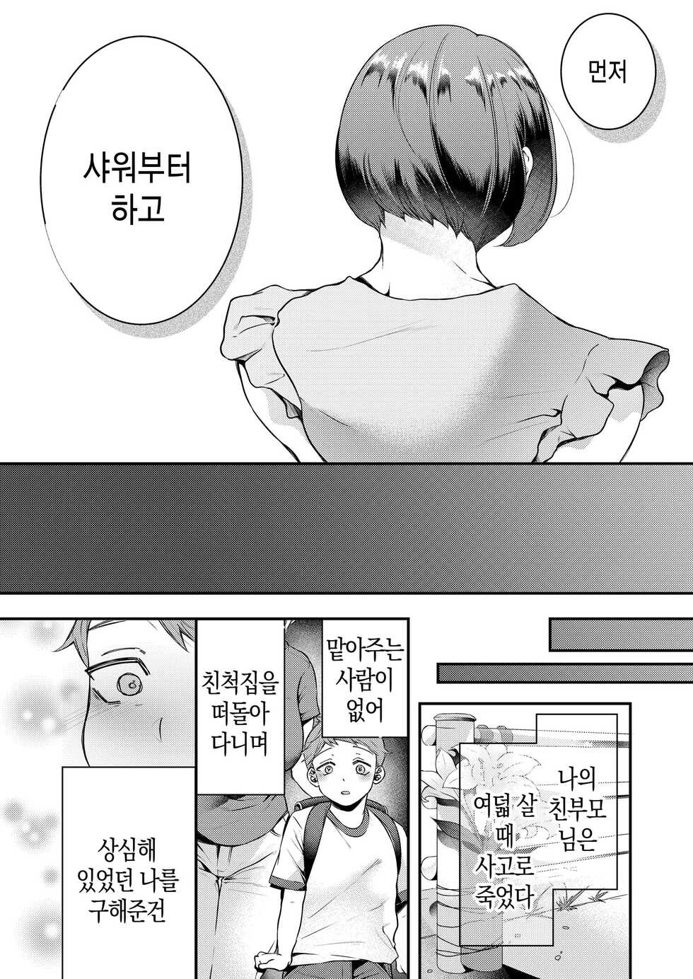 [Shinsen, Shiboritate Nama Gyuunyuu. (Shiawase na Choushoku.)] Okaa-san, Kono Kankei Ja Irarenai | 엄마, 이런 관계로는 있을 수 없어 [Korean] [팀 마스터] [Digital] - Page 3