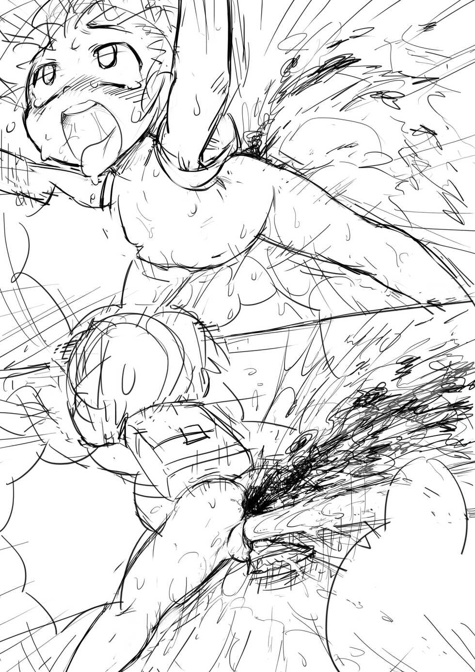 [Black Moon (Kurotsuki)] Nichijou Doujin Rough Collection (Nichijou) - Page 18