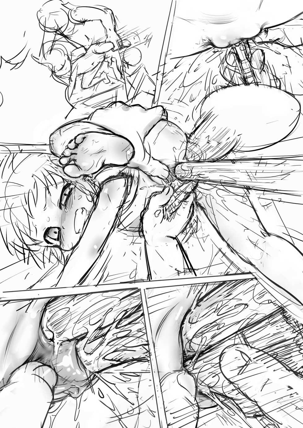 [Black Moon (Kurotsuki)] Nichijou Doujin Rough Collection (Nichijou) - Page 25