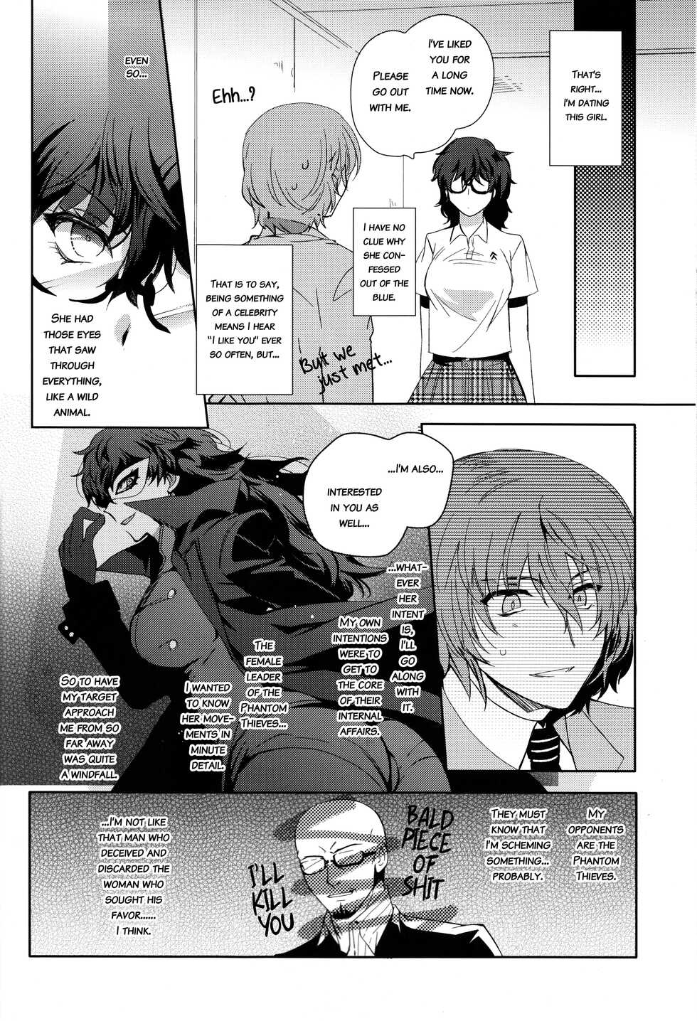 (Another Control 6) [echinii (Kombu)] Kanojo wa Hidoutei. (Persona 5) [English] [bibiten] - Page 33