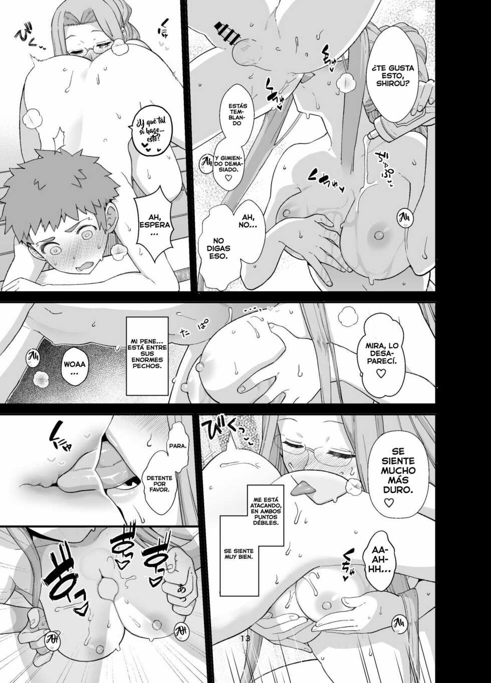 [Mochinchi (Mo)] Rider-san to Orusuban (Fate/stay night) [Spanish] [Zinamon] [Digital] - Page 15