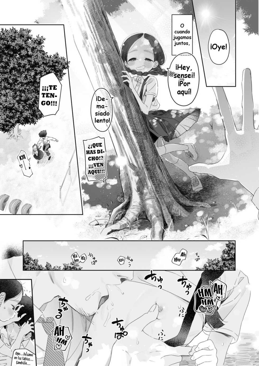 [Asunaro Neat. (Ronna)] Kyoushi Hitori, Seito Hitori. ~Inaka no Gakkou de Mainichi Ecchi~ [Spanish] [Hs enfermos] [Digital] - Page 28