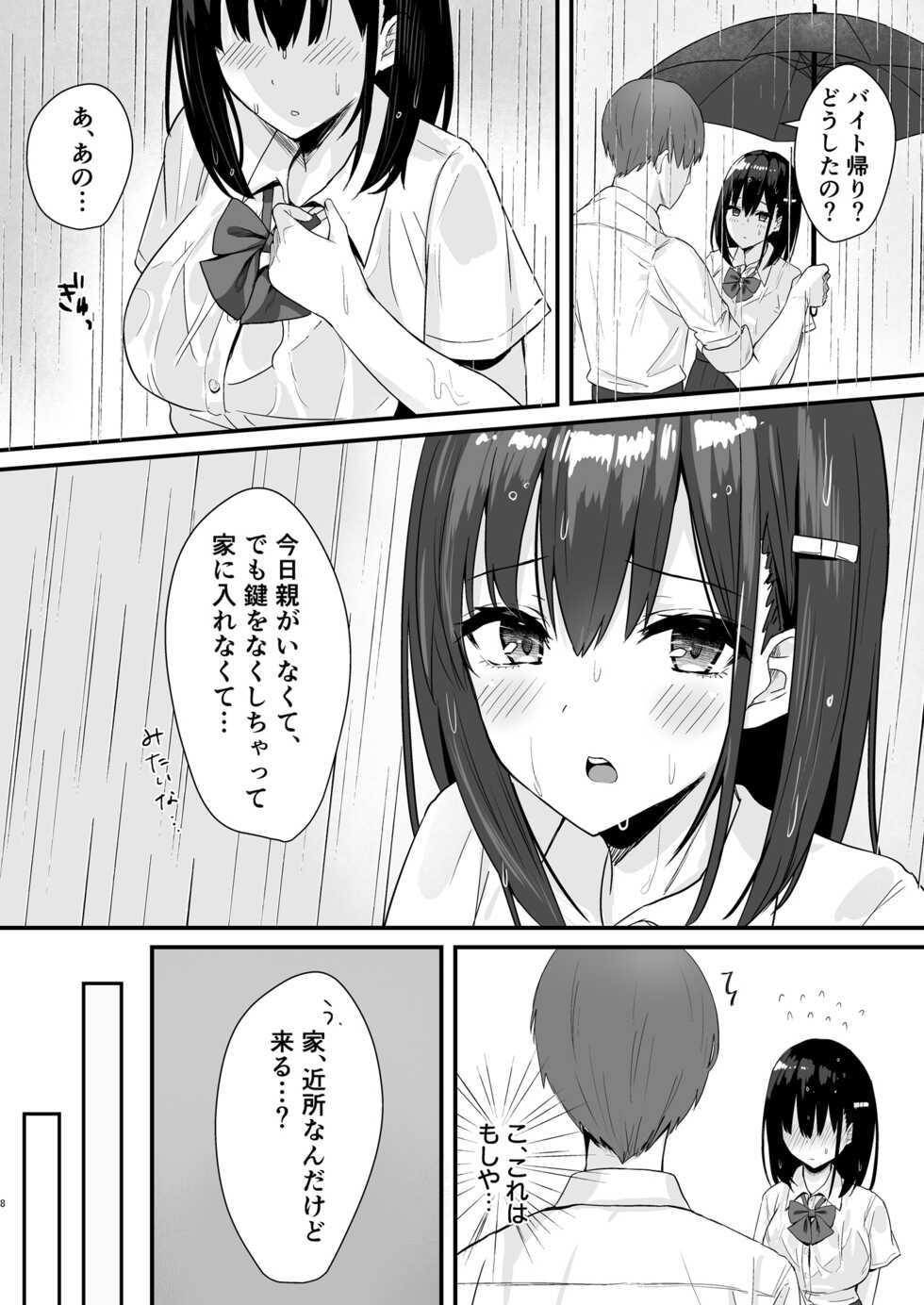 [Yamamura Umi] Conveni Joshikousei~ Watakushi ga Atatamemashou ka~ - Page 8
