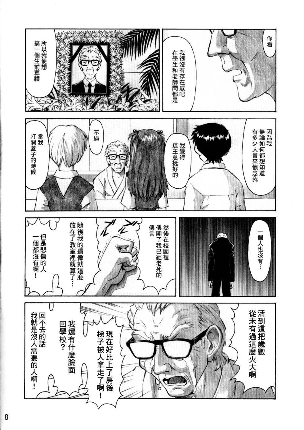 (C76) [TENGU NO TSUZURA (Kuro Tengu)] Asuka Trial 3 (Neon Genesis Evangelion) [Chinese] [surely個人漢化] - Page 7