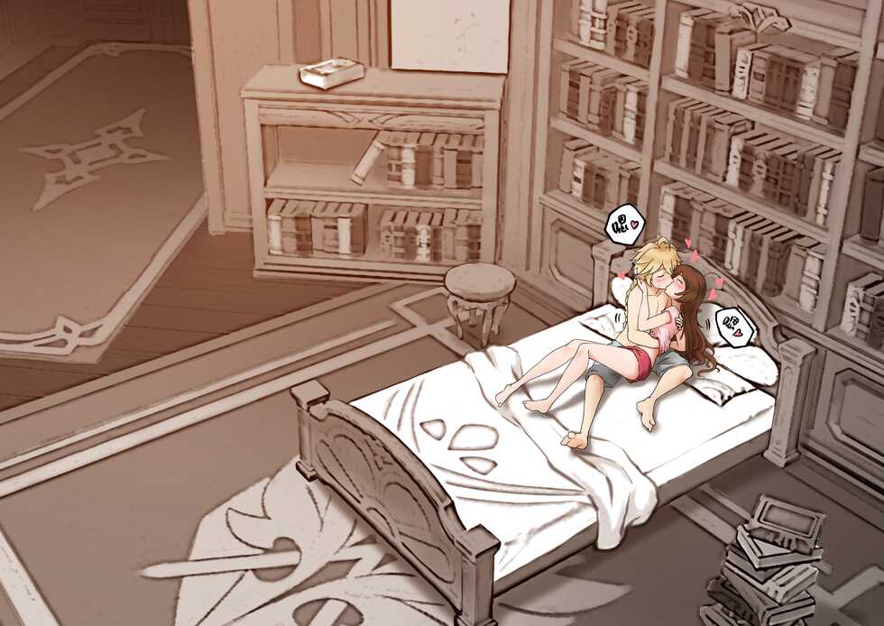 [RoyBoy] Amber x Sora Junai Combi no H (Genshin Impact) [Chinese] - Page 8