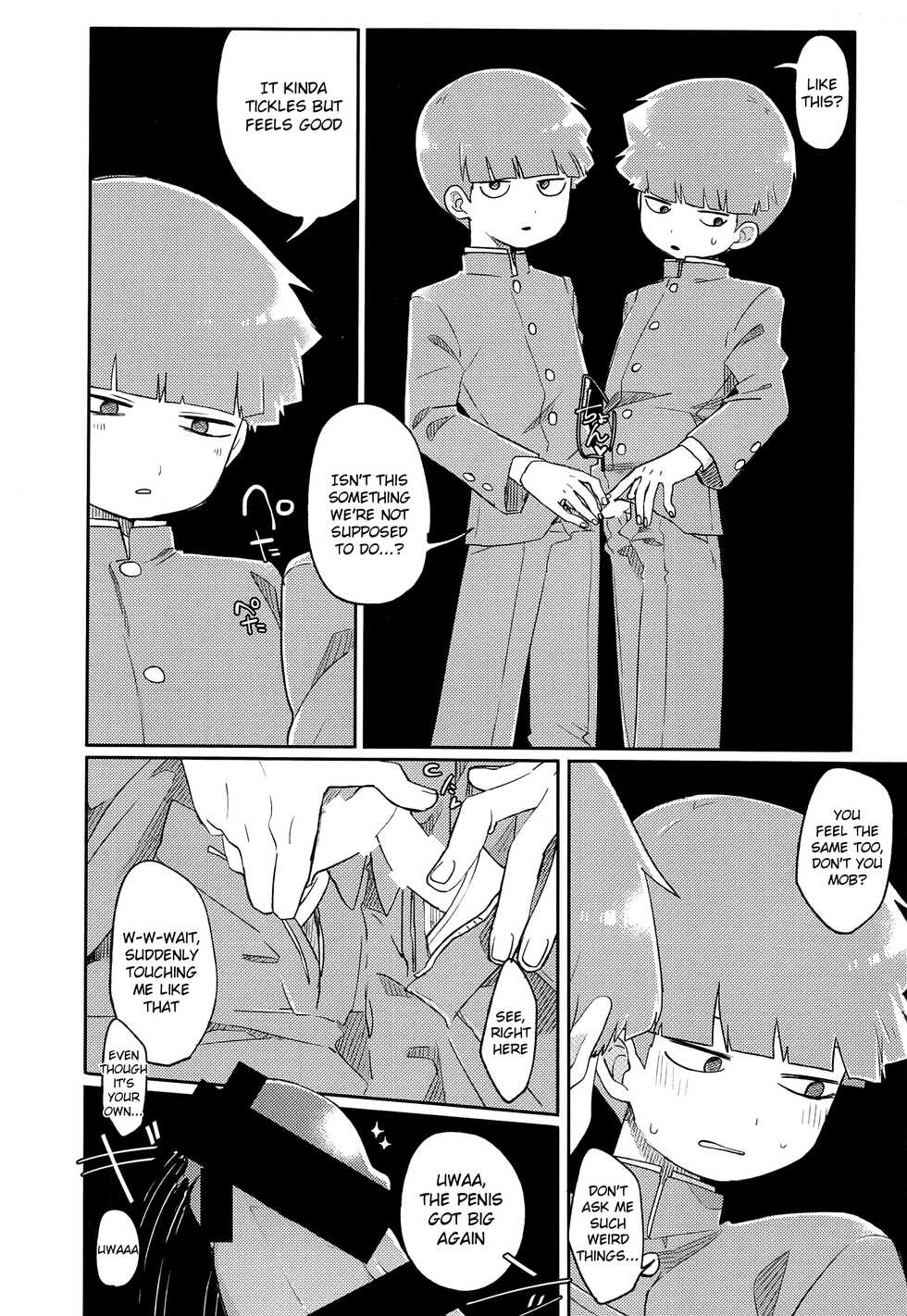 (PSYCHIC100%+4%) [PORYGON137 (Hidari Pory5n)] Dare? | Who? (Mob Psycho 100) [English] {Chin²} - Page 8