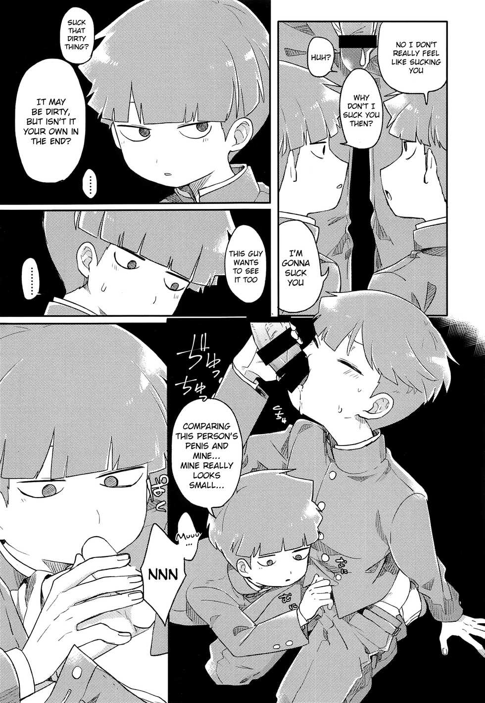 (PSYCHIC100%+4%) [PORYGON137 (Hidari Pory5n)] Dare? | Who? (Mob Psycho 100) [English] {Chin²} - Page 11