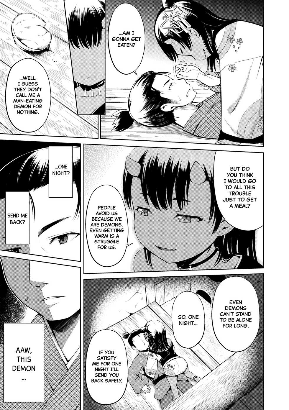 [Misao.] Yama no Tasogare nite | At Twilight in the Mountains (Yorido Irodori) [English] [Black Grimoires] [Decensored] [Digital] - Page 7