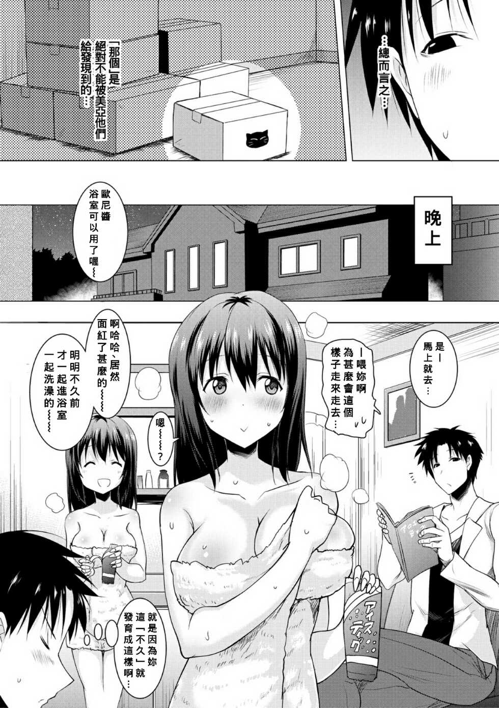 [Pony-R] Kyonyuu Oyako no Shita to Shikyuu ni Renzoku Shasei [Chinese] [Banana手工漢化] [Digital] [Incomplete] - Page 6