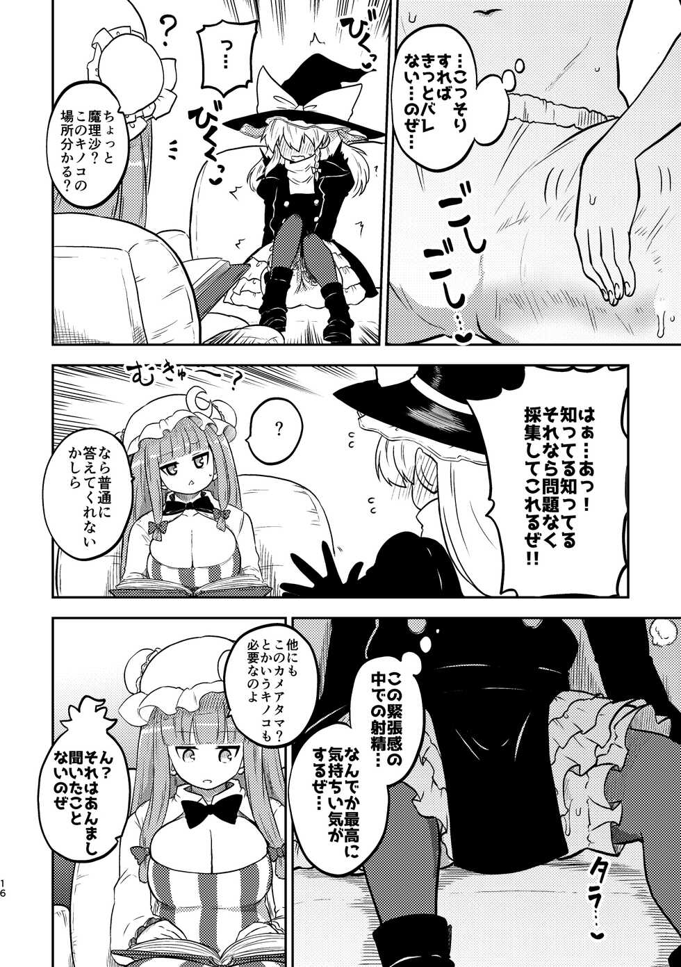 [Shoujo Rakugakichuu (Himajin no Izu)] skeb na Gensou Shoujo Shuu 3 (Touhou Project) [Digital] - Page 14