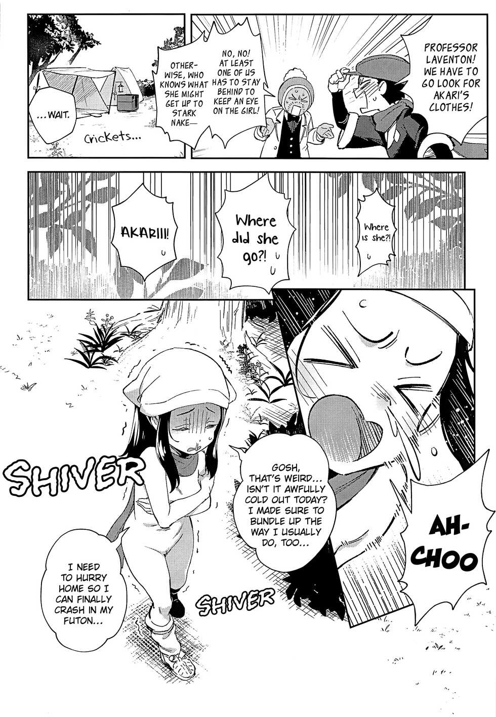 (CT40) [Chouzankai (TER)] Onnanoko-tachi no Inishie no Bouken | Girl's Ancient Adventure (Pokémon Legends: Arceus) [English] [QuarantineScans] - Page 6