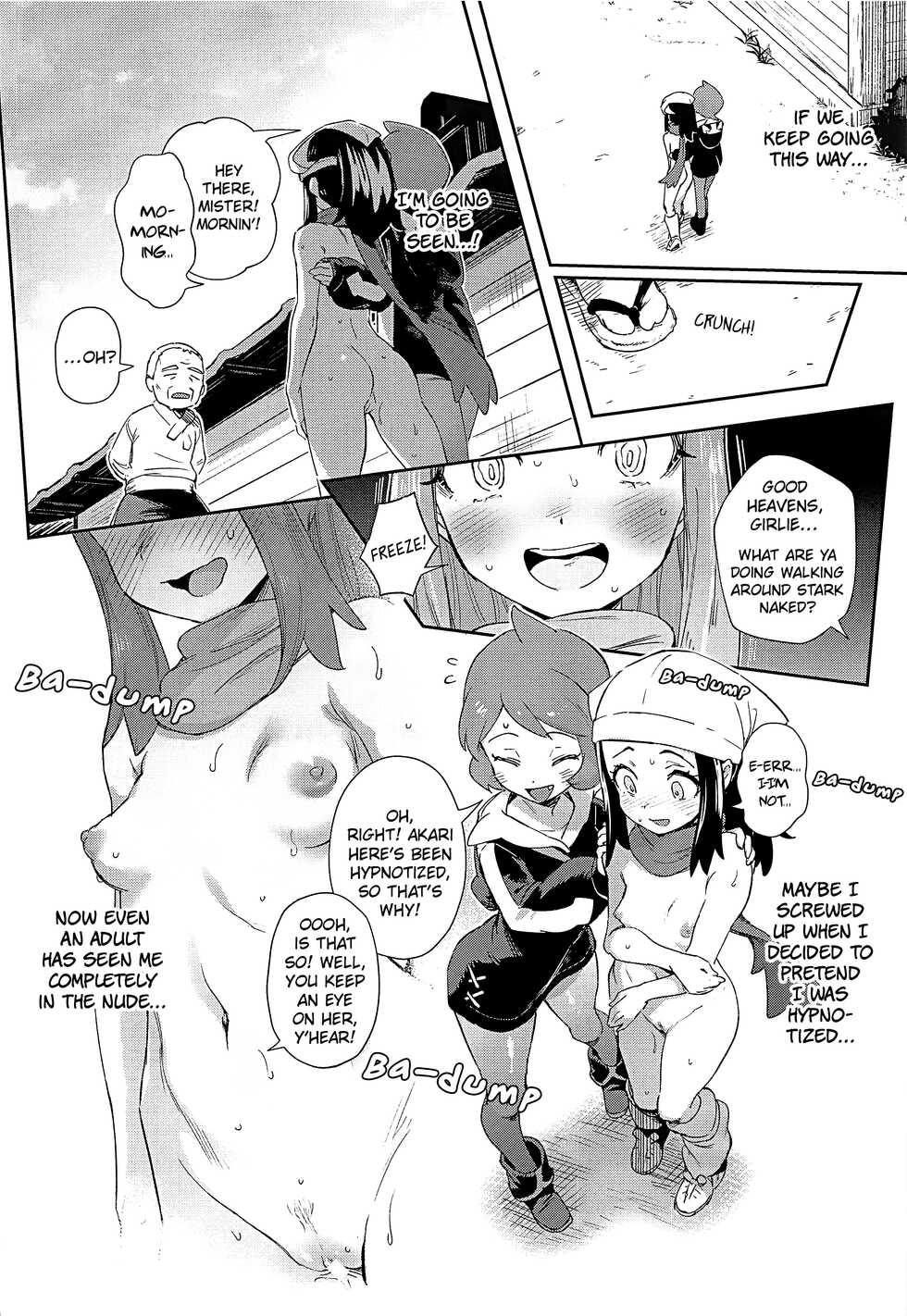 (CT40) [Chouzankai (TER)] Onnanoko-tachi no Inishie no Bouken | Girl's Ancient Adventure (Pokémon Legends: Arceus) [English] [QuarantineScans] - Page 16