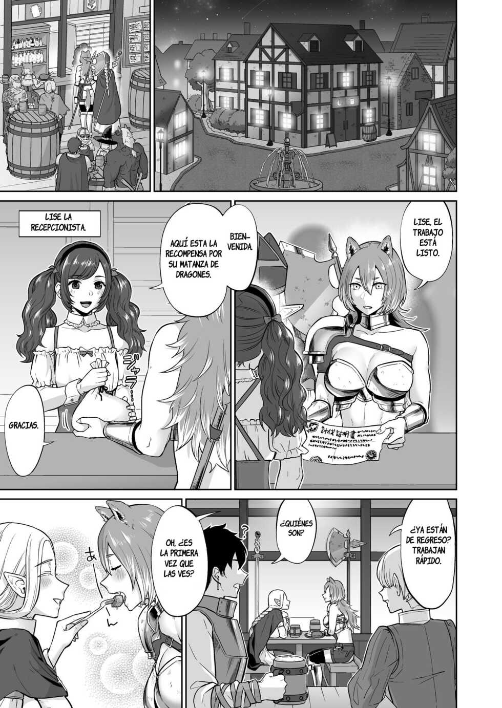 [Manmanya (Titiduki)] Otoko Girai no Yuri Couple ni Chinpo ga Haetara. | SI A UNA LESBIANA QUE ODIA A LOS HOMBRES LE CRECIERA UN PENE [Spanish] [INSOMNIA] - Page 5