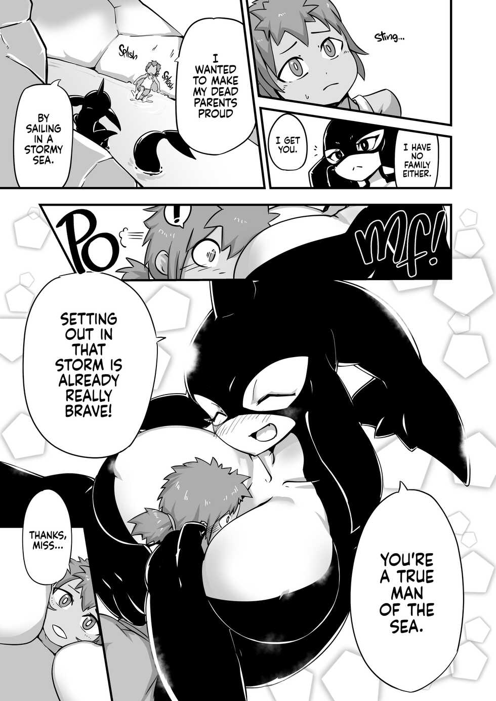 [Zettaizetumei no Yamagoya (Zettaizetumei)] Zekkai no Orcinus | Orcinus of the Distant Seas [English] {2d-market.com} [Decensored] - Page 4