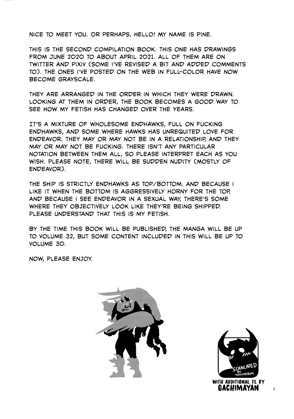 (FLAME WING DR2021) [Tousoku Chokusen Undou (Pain)] enholog #02 (Boku no Hero Academia) [English] {tukkeebum} - Page 2