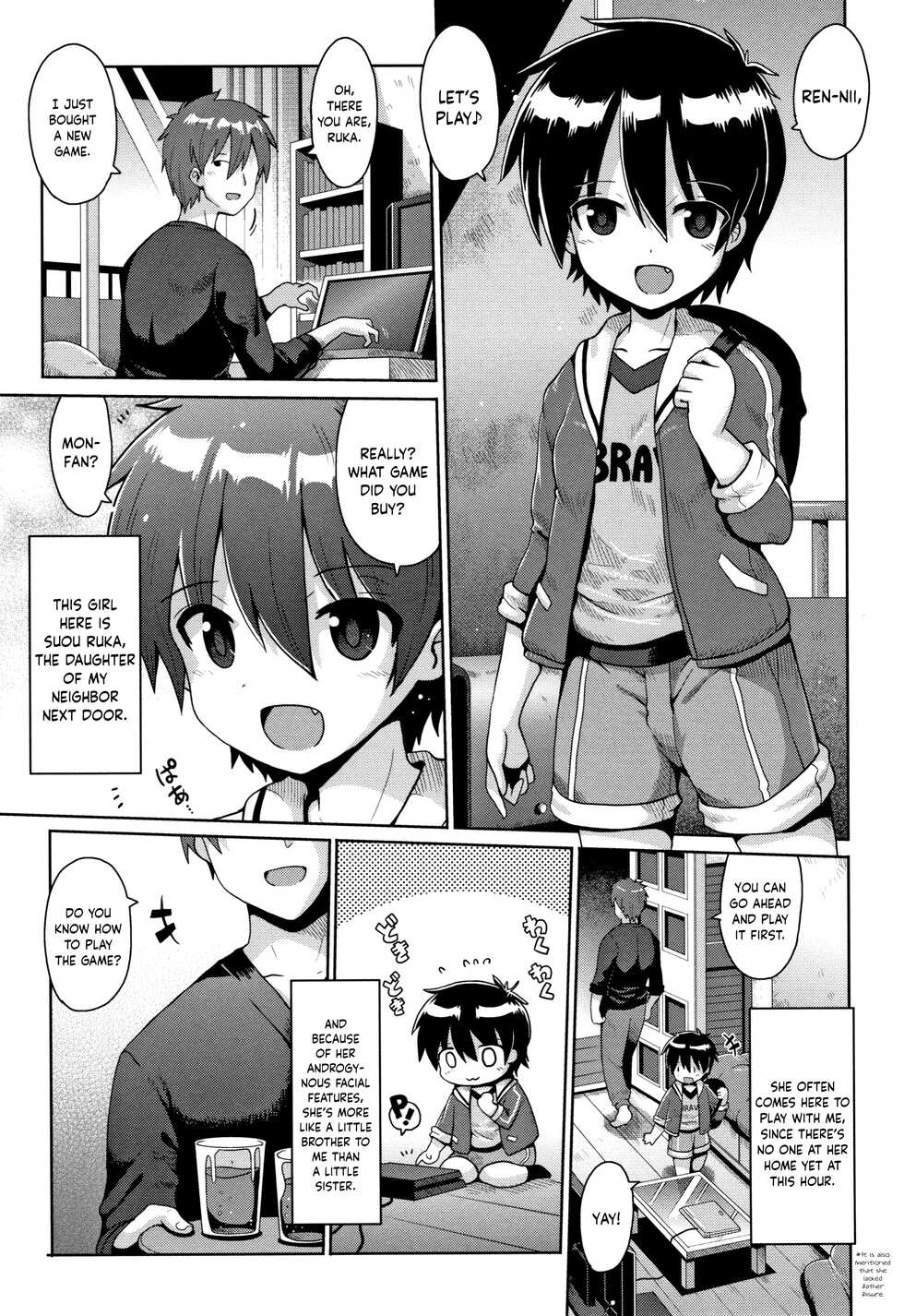 [yaminabe] Flowering Girl (Lolicon wa Tsureiwa) [English] [Keeez] - Page 1