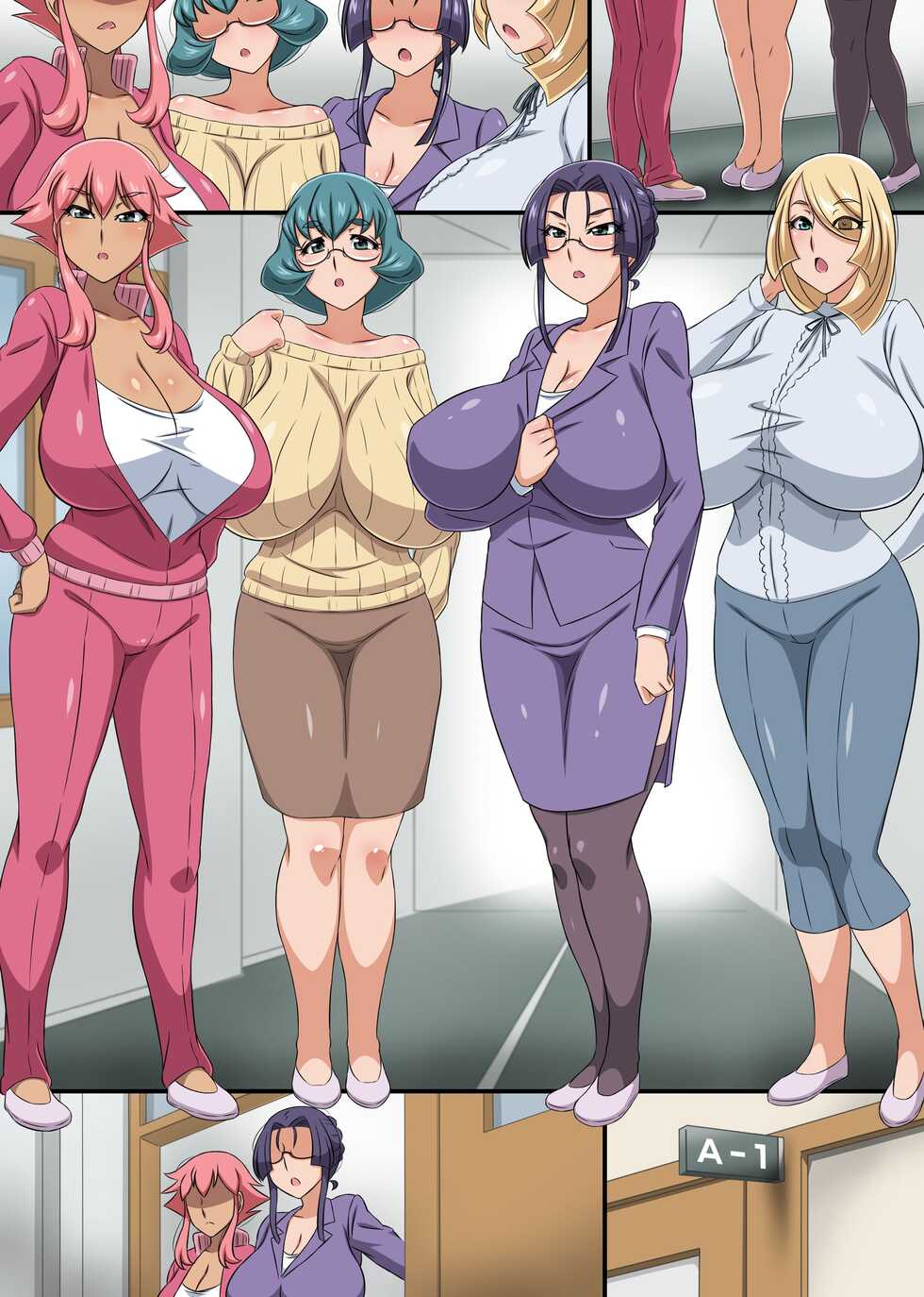 [Execio (Yukimaru.)] Totsuzen, Saimin Nouryoku ga Kaika Shita node Ijimekko Yankee to Akogare no Onna Kyoushi no Bakunyuu o Fukujuu Sasechatta Hanashi - Page 40