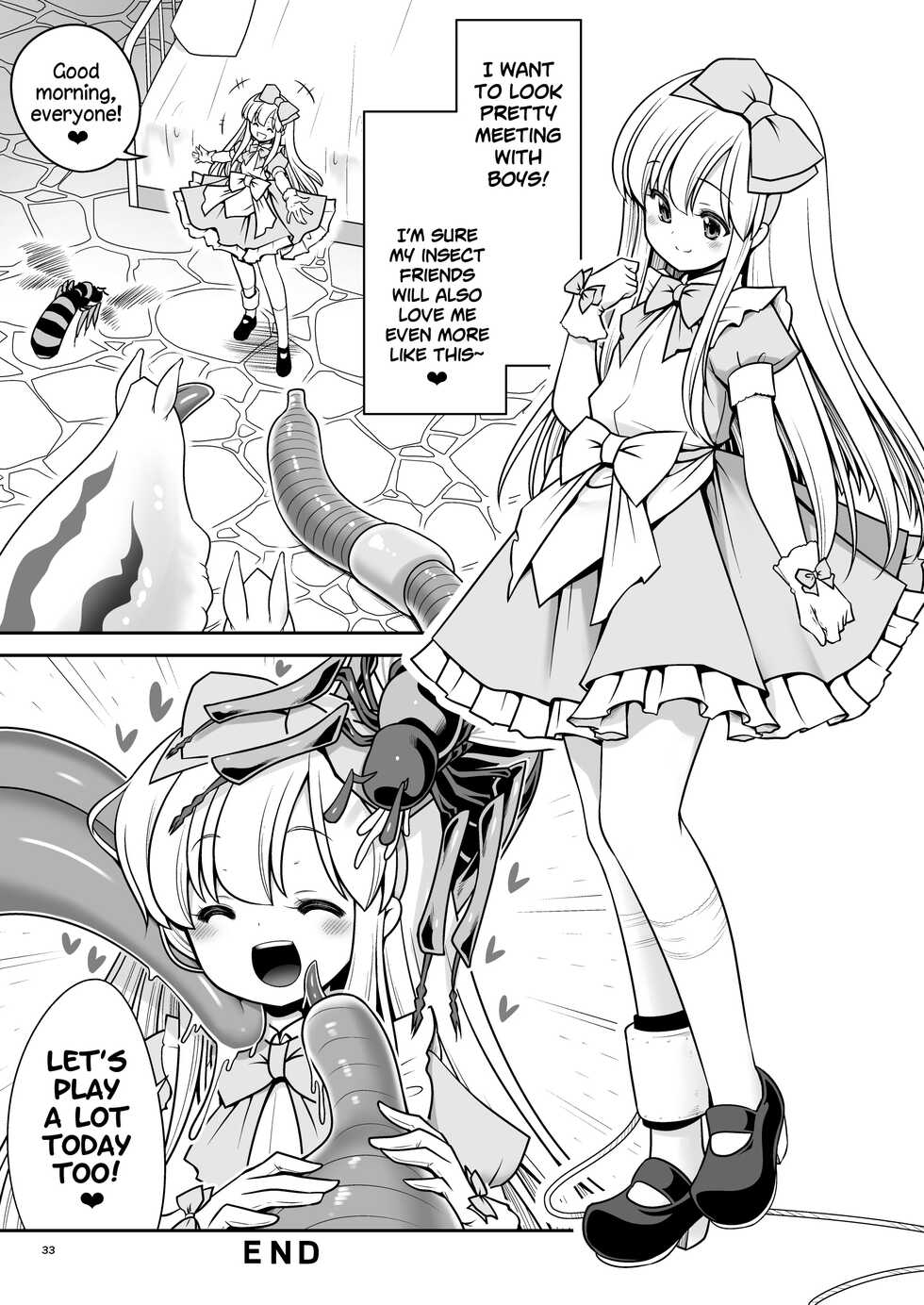 [Yosutebito na Mangakaki (Tomoki Tomonori)] Fushigi na Mushikan Rougoku no Alice (Alice in Wonderland) [English] {Mant} [Digital] - Page 33