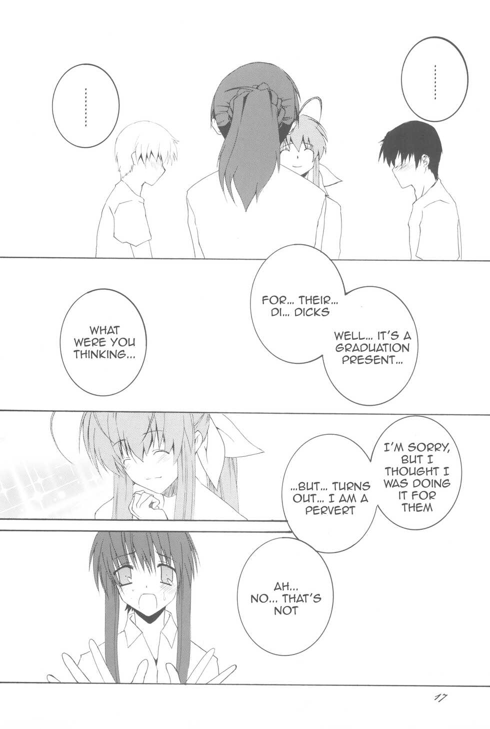 (C75) [F.A (Honoutsukai)] Being Beauteous (Clannad) [English] [Awesome Sauce] - Page 16