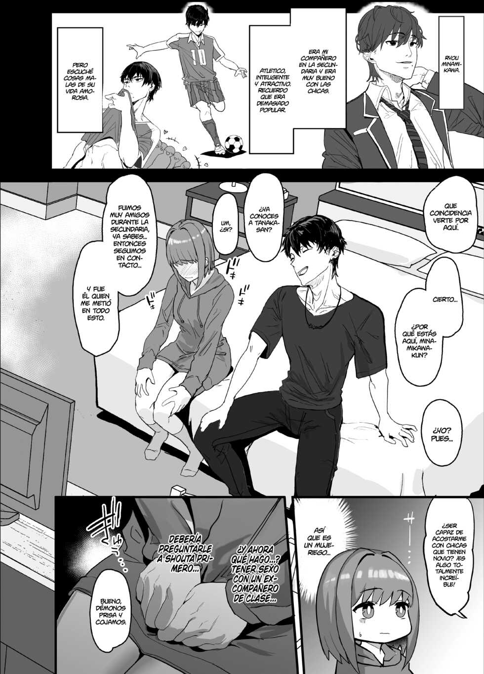[Nhoooooooooooooo (Oosawara Sadao)] Club de Netorase [Spanish] [Naruhodo!] - Page 40