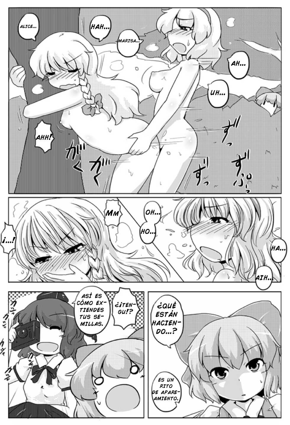 [GOLD LEAF (Sukedai)] Cirno Spoiler (Touhou Project) [Spanish] - Page 6