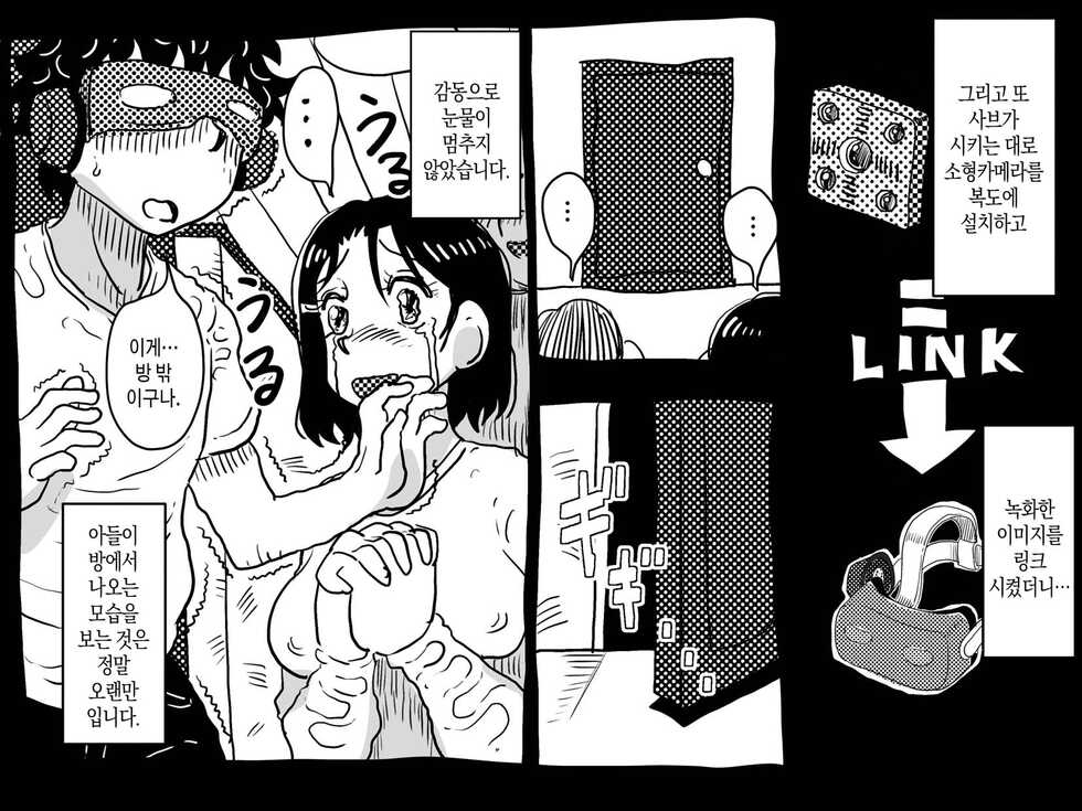 [JUNK Center Kameyoko Bldg] Kasou Genjitsu ni Hikikomoru Musuko no Real SeFri ni Natta Okaa-san no Hanashi. | 가상현실에 틀어박힌 아들의 리얼 섹파가 된 엄마 이야기. [Korean] [팀 마스터] - Page 15