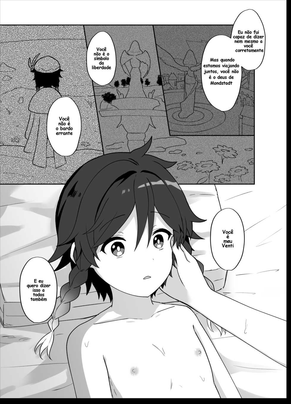 [Takama] Tomoru Umi ni Kaze wa Fuku | Wind-Swept Lanterns At Sea (Genshin Impact) (PT-BR) - Page 26