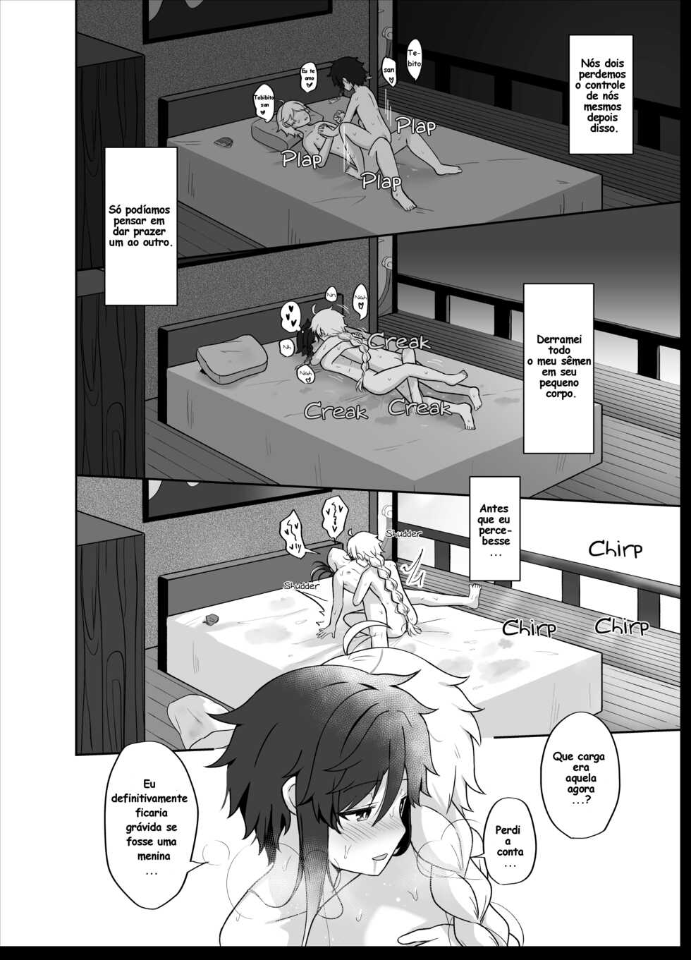 [Takama] Tomoru Umi ni Kaze wa Fuku | Wind-Swept Lanterns At Sea (Genshin Impact) (PT-BR) - Page 29